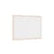 Mastervision Mastervision Magnetic Dry Erase White Board, 24" x 36", Pine Wood Frame, Wall Mount Kit Included MM07001010 - alternate 7